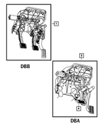 68054740AB - Brakes: Adjustable Pedal Assembly for Mopar Image