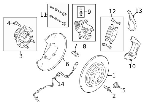 Sensors for 2017 Ford Taurus #1