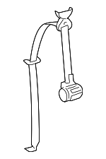 7357035011B0 - Body: Lap &amp; Shoulder Belt for Toyota Image