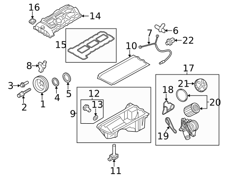 Engine Parts for 2011 BMW 535i xDrive #0
