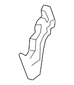 5257576010 - Body: Side Retainer for Lexus Image