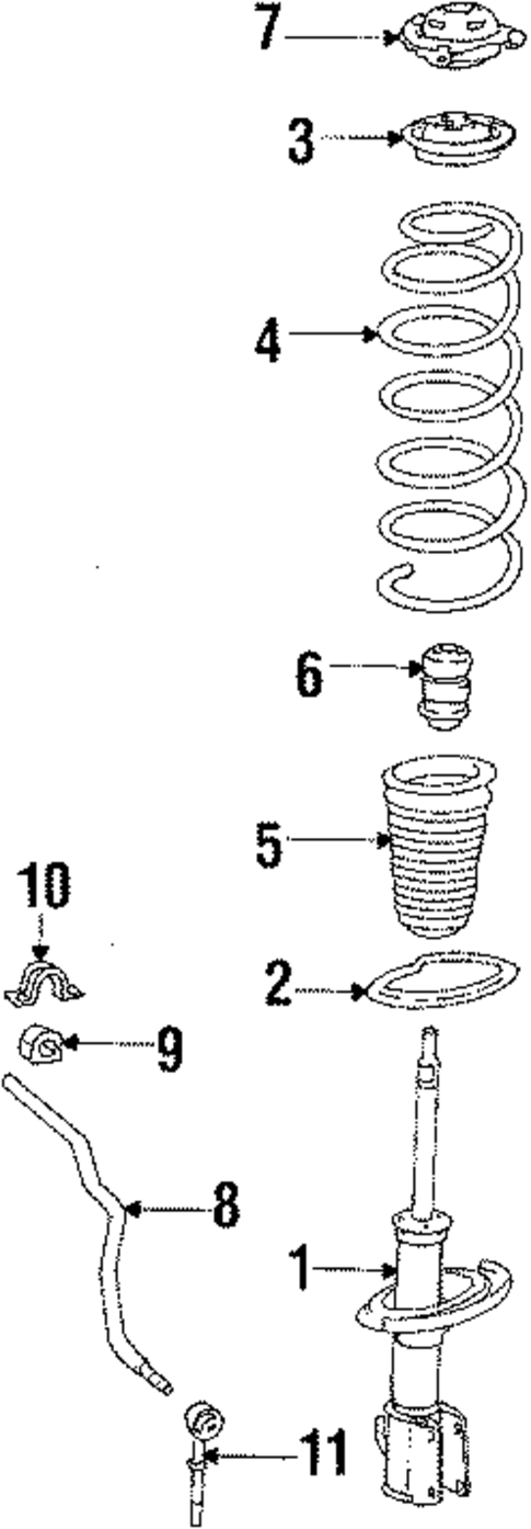 Struts & Suspension Components for 1986 Saab 9000 #0