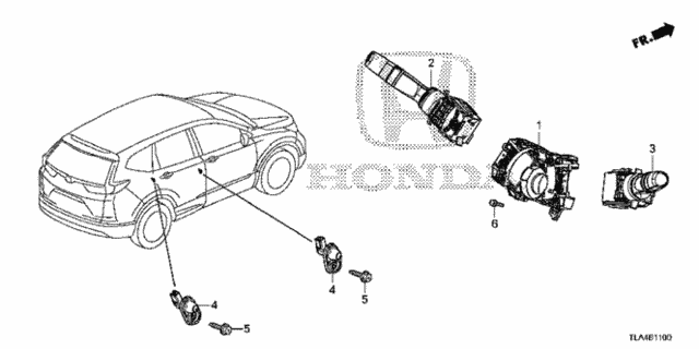 Combination Switch for 2017 Honda CR-V #0