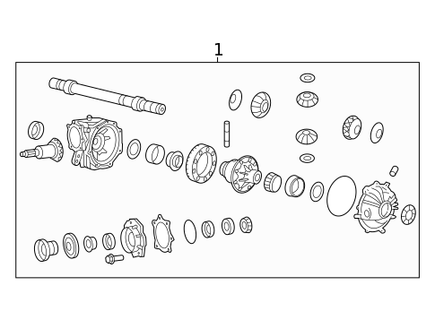 Carrier & Front Axles for 2014 Cadillac CTS #1