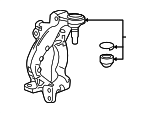 51270T60J01 - Suspension: Yoke for Honda Image