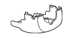 LR186947 - Steering: Lower Column Cover for Land Rover: Discovery Image