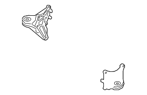 9A210559501 - : Engine Mount Support Bracket for Porsche Image