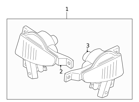 Fog Lamps for 2004 Volvo S40 #0