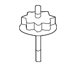 5193106130 - Body: Spare Retainer for Toyota Image image