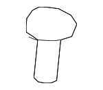 9046707049C0 - Body: Front Insulator Clip for Toyota Image image