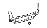 5838707010 - Body: Rear Panel Trim for Toyota Image image