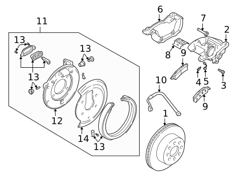 Hardware, Fasteners & Fittings for 2006 Isuzu Ascender #0