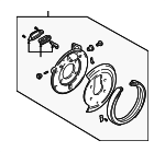 8158421820 - : Parking Brake for Isuzu Image