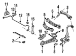 52318SL5A00 - : Stabilizer Mount for Acura Image