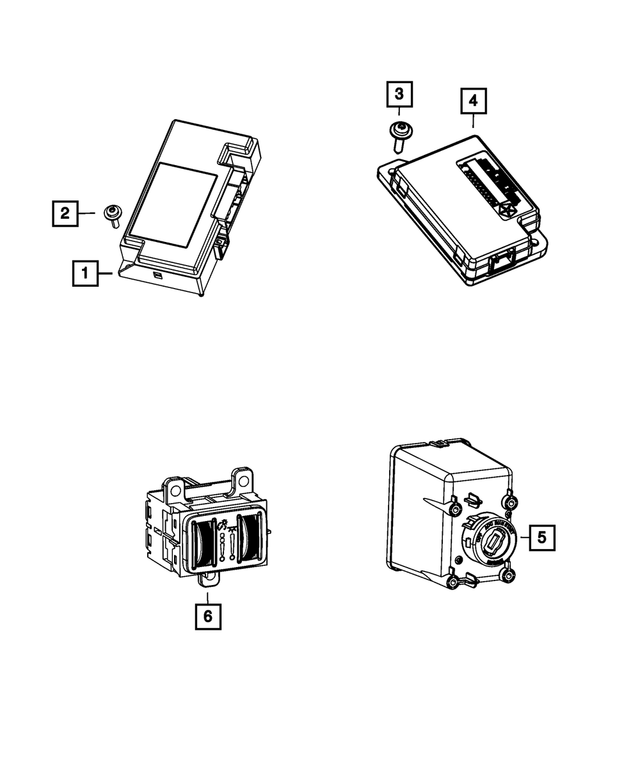 68184318AF - Electrical: Telematics Module for Mopar Image