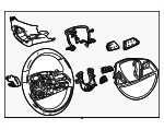 86306781 - Steering: Steering Wheel for GM Image
