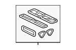 LR093048 - HVAC: HVAC Unit Case Seal Kit for Land-Rover Image