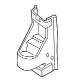 55076504 - Body: Mount Bracket for Dodge: B1500, B2500, B3500, Ram 1500 Van, Ram 2500 Van, Ram 3500 Van Image