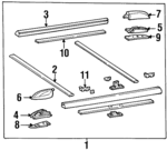 15035584 - : Luggage Rack for GM Image