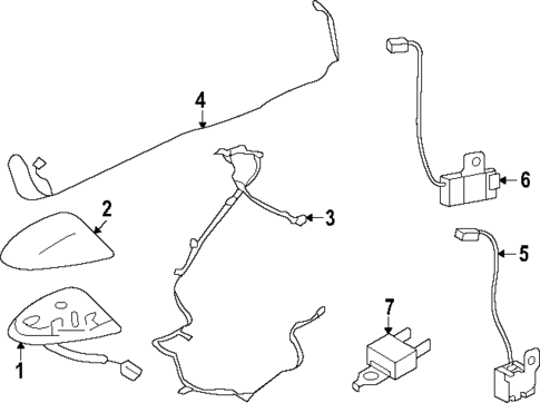 Antenna & Radio for 2024 Nissan Z #0