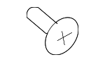 940910312 - Body: Upper Quarter Trim Clip for Suzuki Image