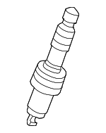 1887509085 - Electrical: Spark Plug for Genesis: G70, G80, GV70, GV80 | Hyundai: Santa Cruz, Santa Fe, Sonata Image