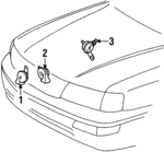 8651033100 - Electrical: Horn for Toyota: Avalon Image