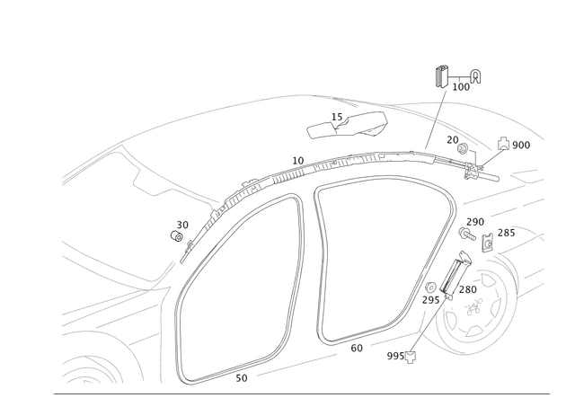 25402405 - Covering and Lining: Wiring Harness for Mercedes-Benz Image image