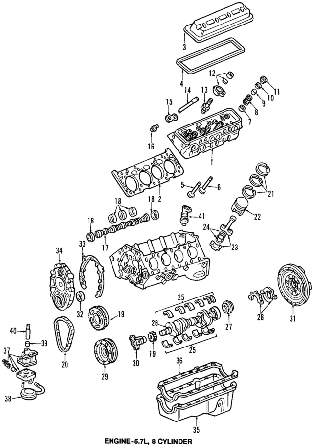 1103868 - Engine: Engine Oil Pump Drive Gear for GM Image
