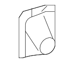 19918198 - Body: Upper Panel Clip for MB Vans Image