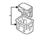 61316911737 - Steering: Switch Assembly for BMW: 745i, 745Li, 750i, 750Li, 760i, 760Li, Alpina B7 Image