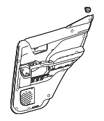 6764035D10C1 - Body: Door Trim Panel for Toyota: 4Runner Image