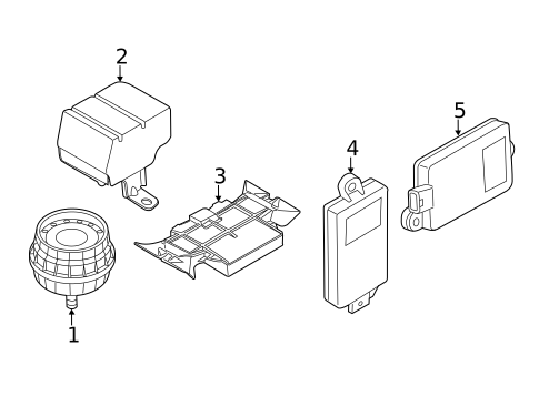 Anti-Theft Components for 2013 Mini Cooper #0