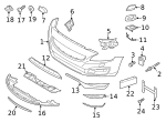 39820294 - Body: Tow Eye Cap for Volvo Image