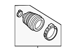 68654836AA - Front Drive Axle: Inner Cv Joint Boot for Mopar Image