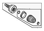 68656597AA - Front Drive Axle: Outer Cv Joint for Mopar Image