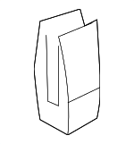 82233FC000 - Electrical: Fuse Puller for Subaru: B9 Tribeca, Baja, Crosstrek, Forester, Impreza, Legacy, Outback, Tribeca, WRX, WRX STI, XV Crosstrek Image