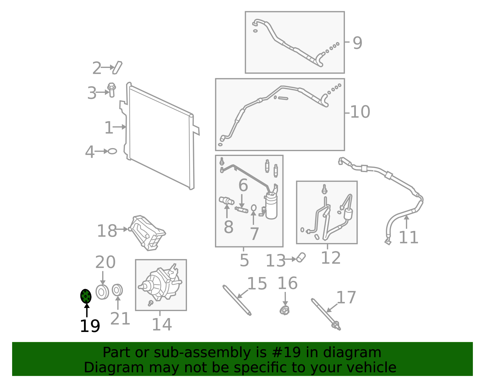 YB-3105 - Motorcraft™ A/C Compressor Clutch Drive 2005-2025 Ford