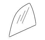 3B4845202 - Body: Door Glass for Volkswagen: Passat Image