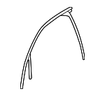 3B0837431CB41 - Body: Window Guide for Volkswagen: Passat Image