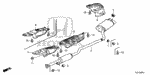 934040803005 - Electrical/Exhaust/Heater/Fuel: BOLT-WASHER (8X30) for Honda Image