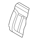 9L3Z1666600AA - Body: Seat Back Cover for Ford: F-150 Image
