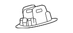 862550C010C0 - Body: Bezel for Toyota Image