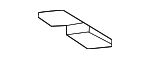 6338324030 - Body: Headliner Clip for Toyota Image