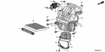90127S84003 - Electrical/Exhaust/Heater/Fuel: SCREW, TAPPING (4X16) for Honda Image