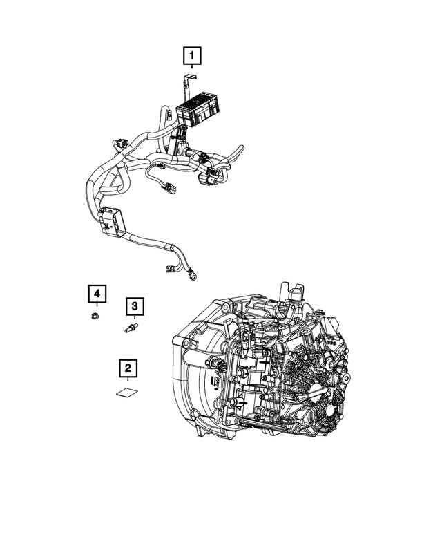 6505788AA - Fuel: Stud, Heater Tube Bracket for Mopar Image image