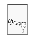 68665809AA - : Outer Tie Rod for Ram: 1500 Image