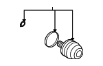 MN156656 - Suspension: Inner Boot for Mitsubishi Image