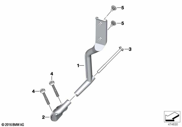 7129907394 - Lights: Fillister-Head Screw - M6X75-8.8 ZNNIV for BMW-Motorrad Image