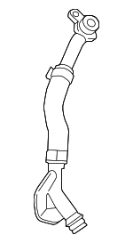 11427585403 - Engine: Oil Outlet Tube for BMW: 135i, 135is, 335i, 335i GT xDrive, 335i xDrive, 335is, 435i, 435i Gran Coupe, 435i xDrive, 435i xDrive Gran Coupe, 535i, 535i GT, 535i GT xDrive, 535i xDrive, 640i, 640i Gran Coupe, 640i xDrive, 640i xDrive Gran Coupe, 740i, 740Li, 740Li xDrive, ActiveHybrid 3, ActiveHybrid 5, ActiveHybrid 7, M2, M235i, M235i xDrive, X1, X3, X4, X5, X6 Image